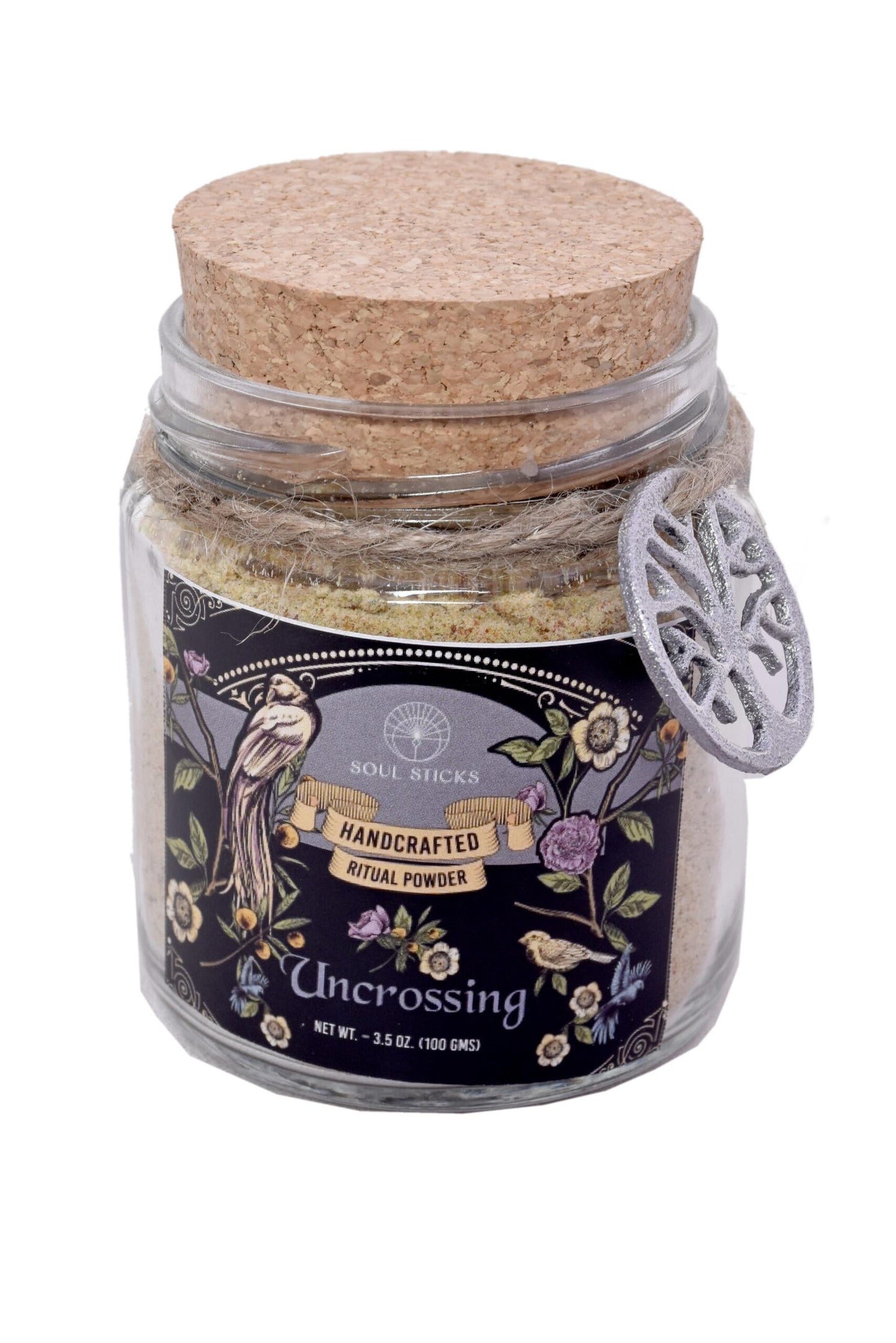 Soul Sticks Aura Cleansing Ritual Powder – Natural Herbs for Energy Clearing, Spiritual Detox, Witchcraft Rituals, Wiccan Cleansing, Negative Energy Removal, Healing Spells (Aura Cleansing)