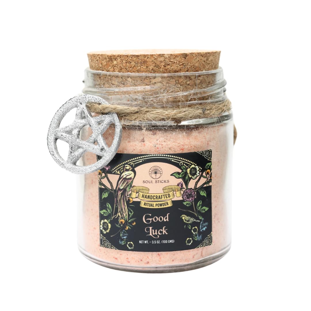 Soul Sticks Aura Cleansing Ritual Powder – Natural Herbs for Energy Clearing, Spiritual Detox, Witchcraft Rituals, Wiccan Cleansing, Negative Energy Removal, Healing Spells (Aura Cleansing)