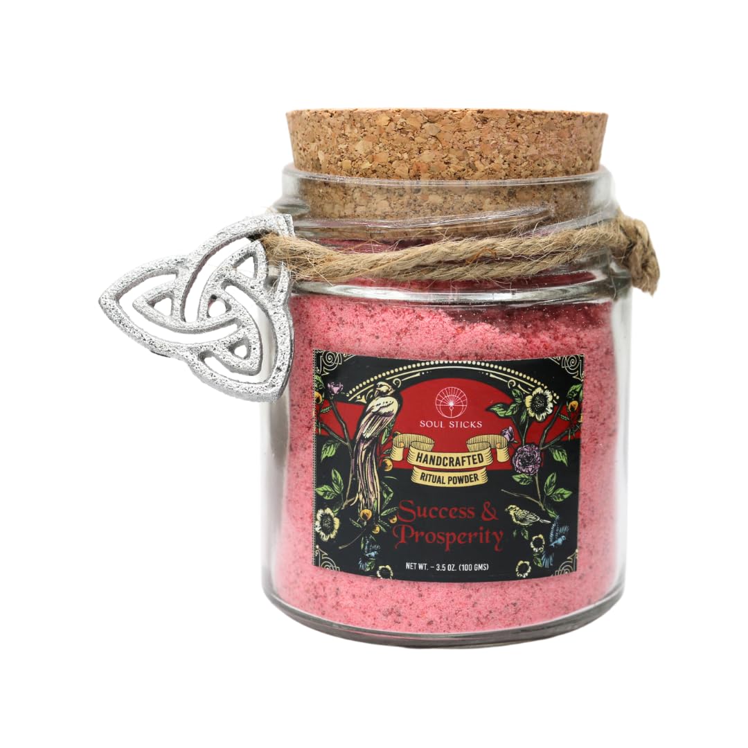 Soul Sticks Aura Cleansing Ritual Powder – Natural Herbs for Energy Clearing, Spiritual Detox, Witchcraft Rituals, Wiccan Cleansing, Negative Energy Removal, Healing Spells (Aura Cleansing)