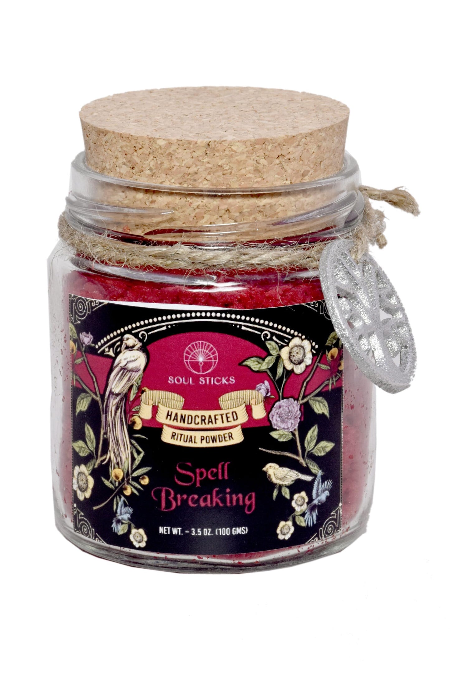 Soul Sticks Aura Cleansing Ritual Powder – Natural Herbs for Energy Clearing, Spiritual Detox, Witchcraft Rituals, Wiccan Cleansing, Negative Energy Removal, Healing Spells (Aura Cleansing)