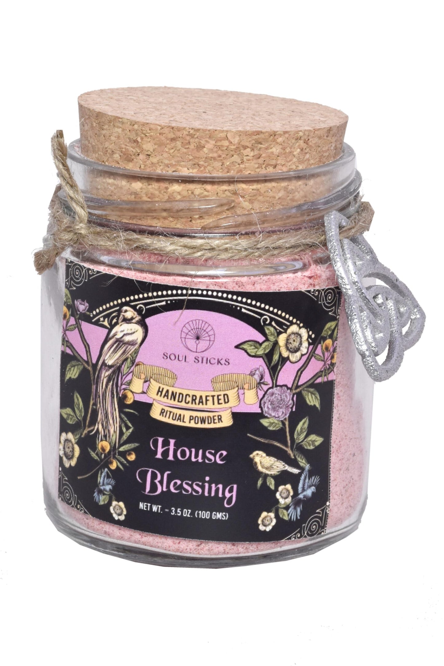 Soul Sticks Aura Cleansing Ritual Powder – Natural Herbs for Energy Clearing, Spiritual Detox, Witchcraft Rituals, Wiccan Cleansing, Negative Energy Removal, Healing Spells (Aura Cleansing)