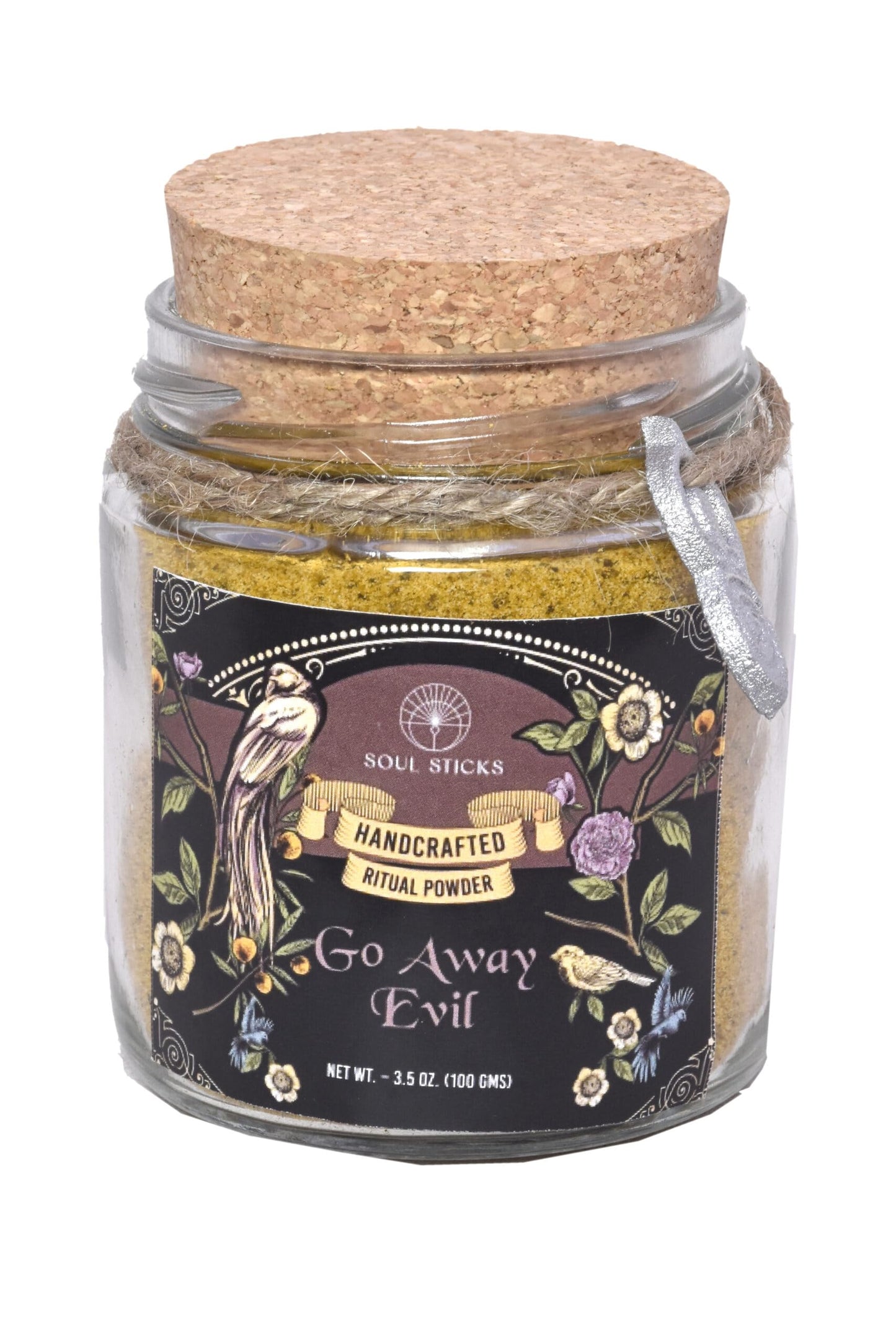 Soul Sticks Aura Cleansing Ritual Powder – Natural Herbs for Energy Clearing, Spiritual Detox, Witchcraft Rituals, Wiccan Cleansing, Negative Energy Removal, Healing Spells (Aura Cleansing)